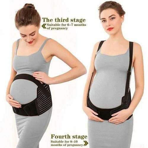 product_image_name-Generic-Ceinture de Grossesse pour Femme Enceinte Soutien de maternité noir-2