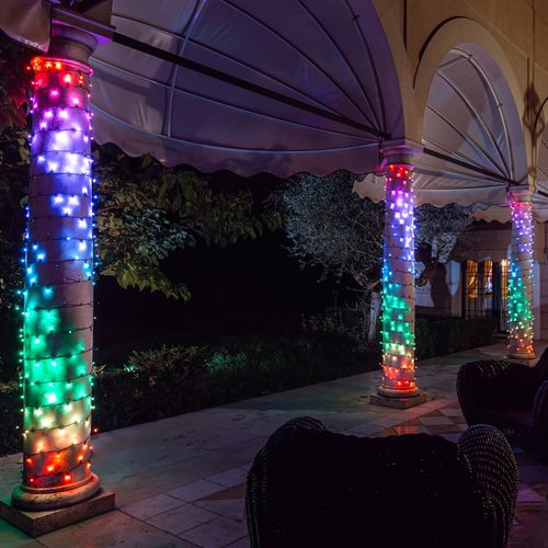 Guirlande lumineuse DEL avec 8 modes d′éclairage - Intérieur