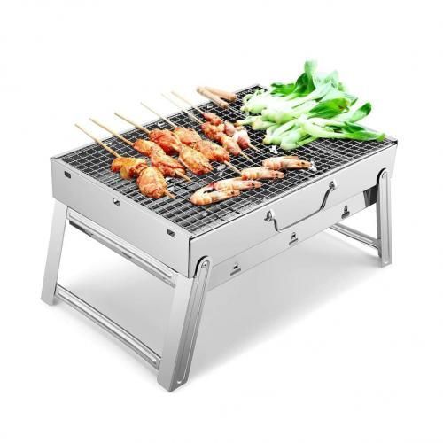 Barbecue A Charbon Portable Rectangulaire