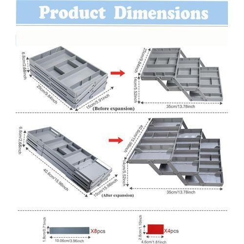 product_image_name-Generic-منظم أدراج بثلاثة مستويات، منظم أدراج قابل للتمديد، ذكي قابل للطي للمكياج، والمجوهرات، والمكتب-4