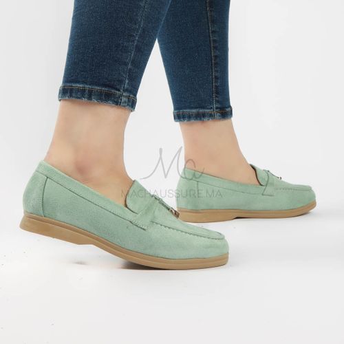 product_image_name-MaChaussure-OPERA – Mocassins en Vert Clair-3