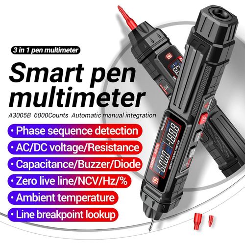 product_image_name-Generic-Multimètre numérique type stylo  sans contact testeur de tension-4