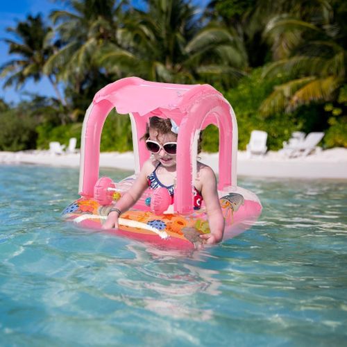 product_image_name-Generic-Bouée gonflable pour Bébé et enfants avec Pare Soleil, Bateau pour Piscine عوامة قابلة للنفخ للأطفال والرضع مع مظلة / قارب السباحة-8
