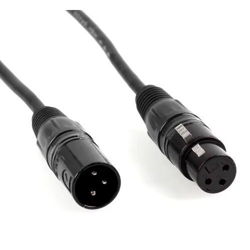 product_image_name-Generic-XLR mâle vers XLR femelle, 2m 3 broches, qualité premium, blindé, pour microphone, audio, M/ d'instruments-4