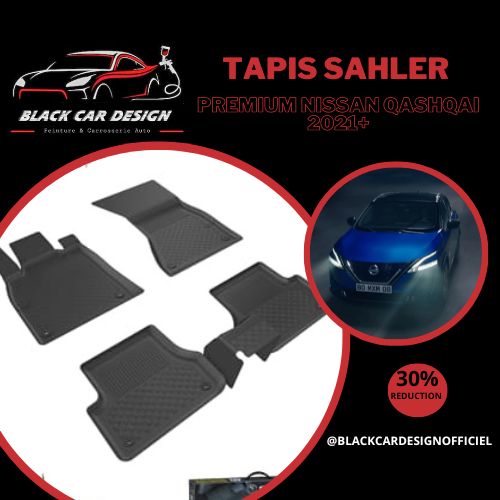 Tapis sur mesure 4D PREMIUM Nissan Qashqai 2021+