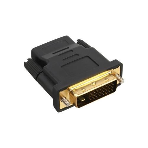 Adaptateur DVI 24+1 pin male vers HDMI femelle