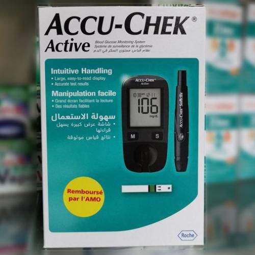 ACCU-CHEK ACTIVE LECTEUR DE GLYCEMIE