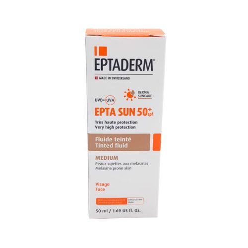 product_image_name-Eptaderm-Epta Sun Spf50+ Fluide Teinte Medium 50ml-1
