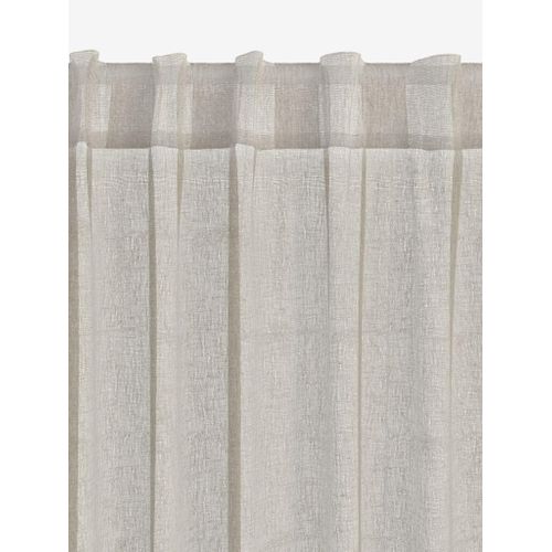 product_image_name-Generic-Lot de 2 Rideaux Aspect Lin Sable 140x300cm Polyester Recyclé Pattes Cachées Décoratif Chambre Salon-2