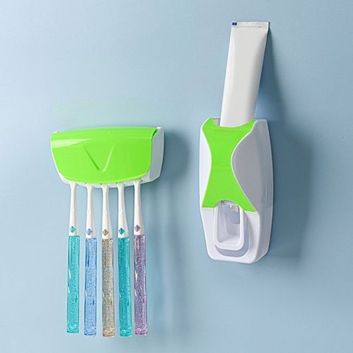 Distributeur Dentifrice Automatique + Porte Brosses A Dents - Prix