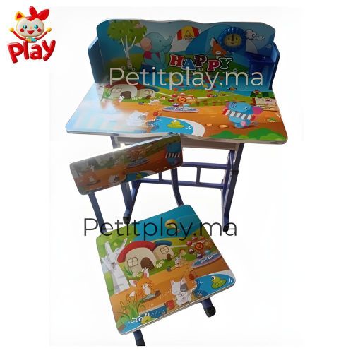 product_image_name-Generic-Bureau Enfant avec Chaise – Thème Animaux Heureux (Mixte)-4