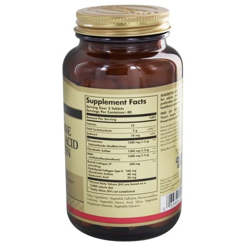 product_image_name-Solgar-Glucosamine Hyaluronic Acid Chondroitin MSM, 120 Tablets-2