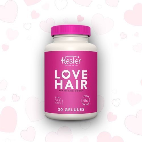 kesler LOVE HAIR 1 MOIS ACCÉLÈRE LA POUSSE ET LA FORTIFICATION DE VOS CHEVEUX à prix pas cher ...