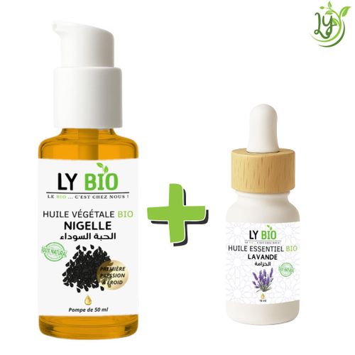 product_image_name-LY BIO-مجموعة زيت حبة البركة 50 مل - مضخة + زيت اللافندر الأساسي 10 مل-1