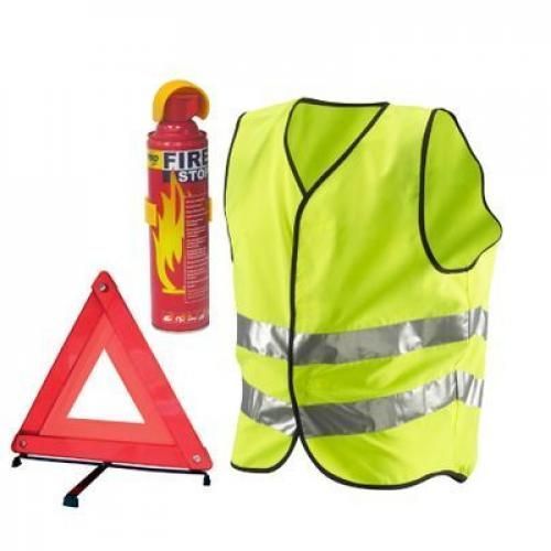 Generic Pack de sécurité voiture -Triangle d'en panne /Gilet