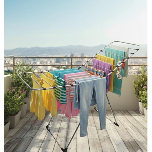 product_image_name-Generic-Séchoir à linge pliable et extensible – Grande capacité, idéal balcon et maison-2