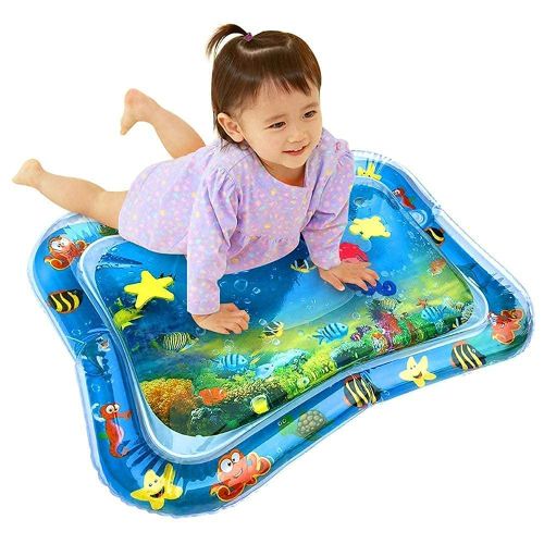 TUNITime-Tapis d'Eau Gonflable en PVC pour Bébé, 36 Modèles