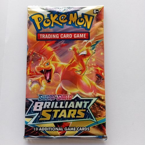 Pokemon Brilliant Stars Carte Pokémon Booster Packs x2 - Nouvelle Carte  Vstar et Vmax 3 à prix pas cher