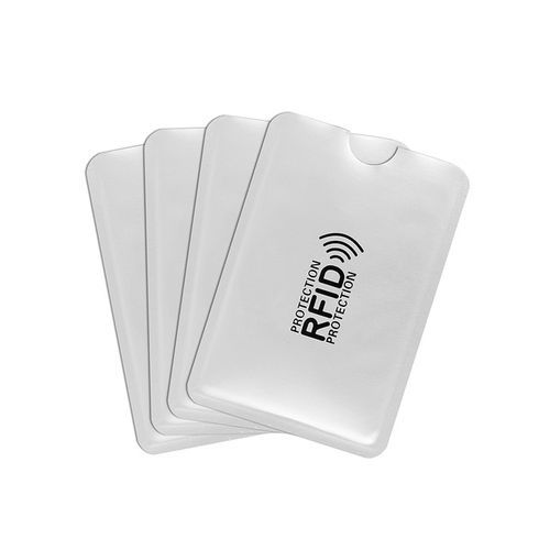 Rfid 4 pièces Protection Carte Bancaire Electronique Anti Vol