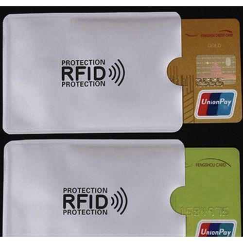 Rfid 4 pièces Protection Carte Bancaire Electronique Anti Vol, Anti  Piratage 4 piéces à prix pas cher