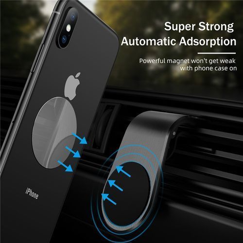 Generic Support de téléphone pour voiture magnétique fort ventilation socle  voiture à prix pas cher