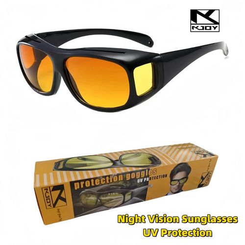 Generic Lunettes de soleil de vision nocturne lunettes de conduite de nuit de voiture lunettes de soleil de protection UV lunettes de conducteur