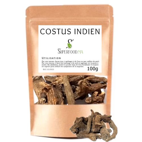 Costus indien en poudre - 100g