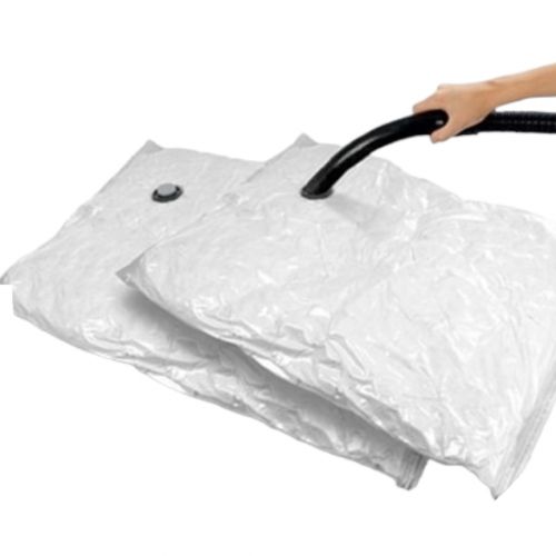 Sacs Rangement Sous Vide Aspirateur,Sacs sous vide pour vêtements