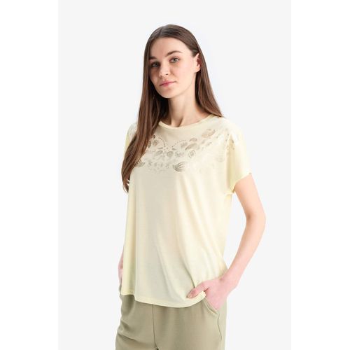 product_image_name-Defacto-Traditional Crew Neck Short Sleeve T-Shirt-3