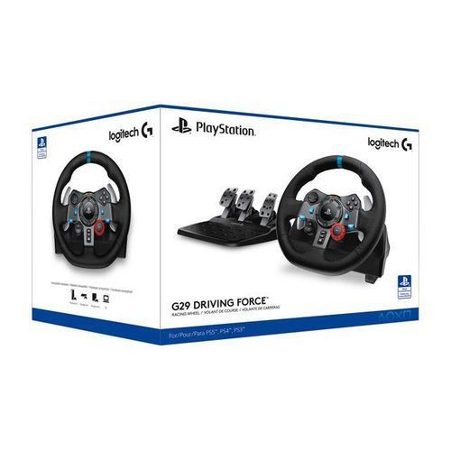 Logitech G29 Driving Force Volant de Course avec Pédales Retour de