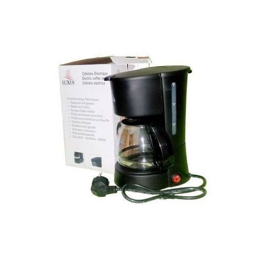 Kenz Cafetière Electrique expresso 4-6 tasses - Filtre Permanent - Noir à  prix pas cher