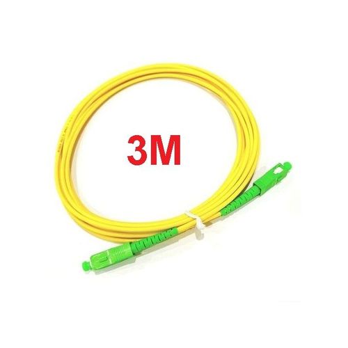 Generic Cable Fibre Optique 3M , Jarretière Simplex Monomode 3 Métres  SC/APC SC/APC à prix pas cher