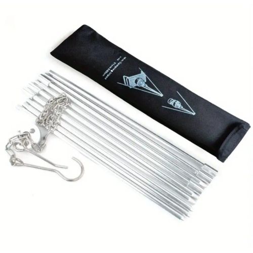 product_image_name-Generic-Trépied de camping pour  le grillage en plein air avec chaîne réglable et un sac de rangement pour les activités en plein-4