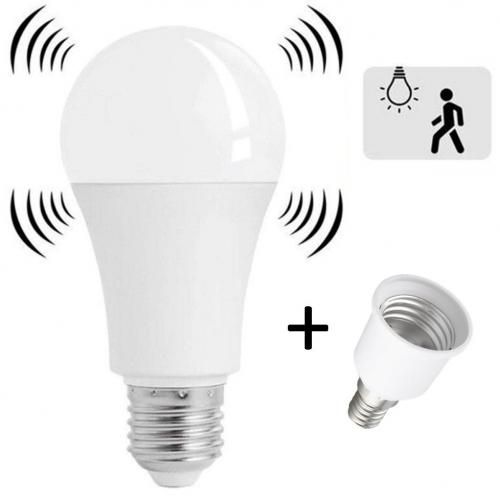 Lamp Ampoule LED avec Sensor detecteur de mouvement E27 Energy Saving à  prix pas cher