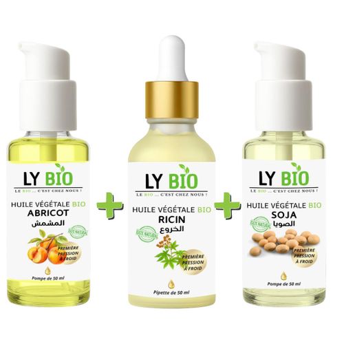 product_image_name-LY BIO-PACK HUILE ABRICOT 50ML - POMPE + HUILE RICIN 50ml - PIPETTE + HUILE SOJA 50ML - POMPE-1