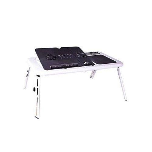 Generic E-TABLE pliable pour PC Portable Réglable avec Ventilateur - E-TABLE - image 6