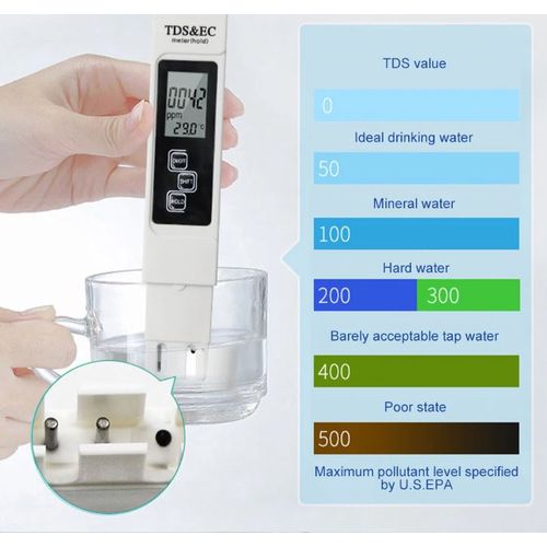 Generic Testeur de qualité de l'eau numérique multifonctionnel