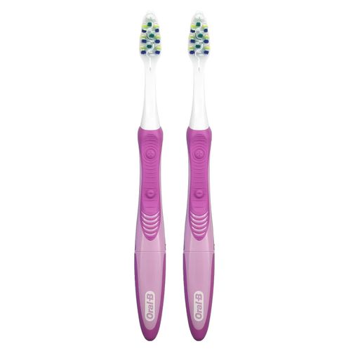 product_image_name-Oral B-Pro-Santé, 2 Brosses à Dents à Piles Pulsar, Moyenne, 2 Brosses Roses-1