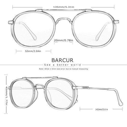 product_image_name-BARCUR-Lunettes de soleil polarisées avec protection Bc 85-09 Noir-5