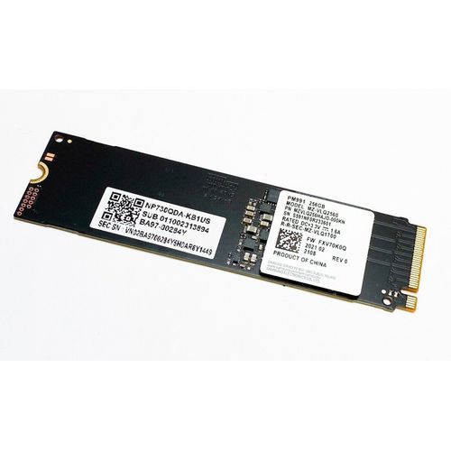Samsung Disque Dur 256 Go SSD M.2 NVME 2050 Mo/s à prix pas cher