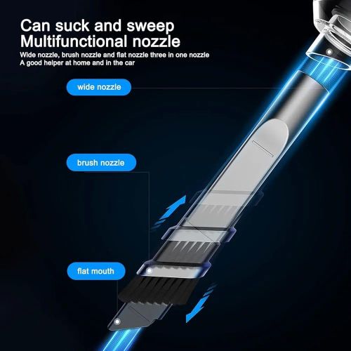 product_image_name-Generic- Aspirateur de voiture sans fil, ventouse puissante, pliable, anti-poussière, avec filtre et LED pour voiture/clavier-3