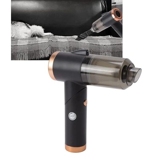 product_image_name-Generic- Aspirateur de voiture sans fil, ventouse puissante, pliable, anti-poussière, avec filtre et LED pour voiture/clavier-5