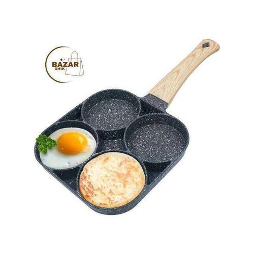 product_image_name-Generic-Poêle Multi-Moules 4 Compartiments – Noir Granité-3