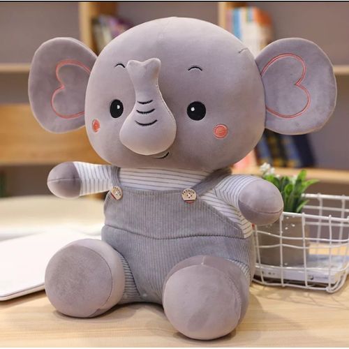 Generic Nounours l phant en Peluche Doux Jouet de b b s