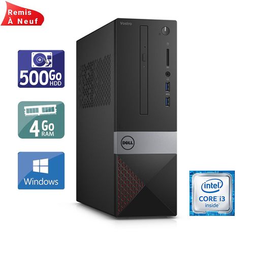 DELL Vostro 3250 I3-6éme RAM 4Go - HDD 500 Go