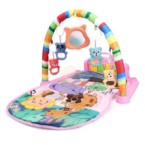 ② Salle de sport pour bébé Fisher-Price KICK & PLAY avec piano — Jouets