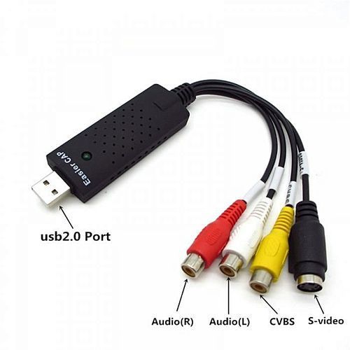 USB2.0 Carte D'acquisition USB Carte De Capture Portable, Pour PC 