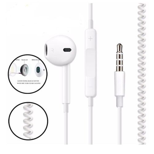 Casque casque, iPhone avec contrôle du volume, 3,5 mm, bonne