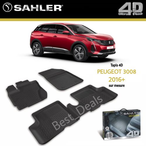 Generic Tapis 4D Peugeot 3008 sur mesure exacte sans odeur