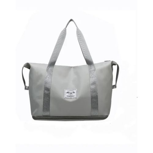 Grand sac de voyage avec compartiments pour vêtements mouillés, sac de  sport pliable avec espace extensible